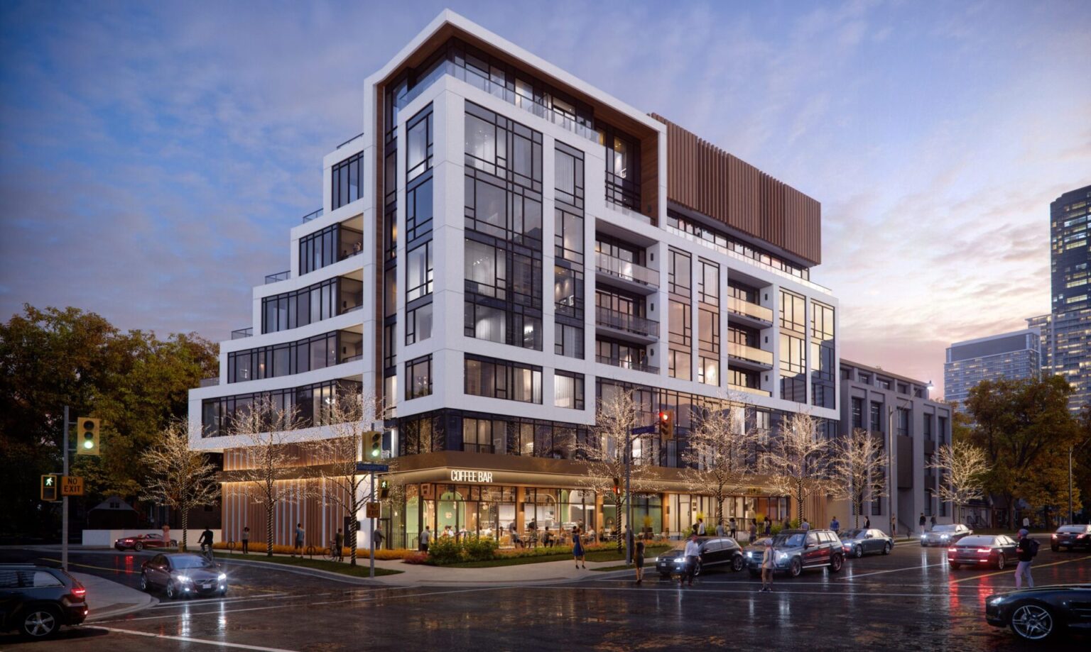 Project rendering for Leona Condominiums