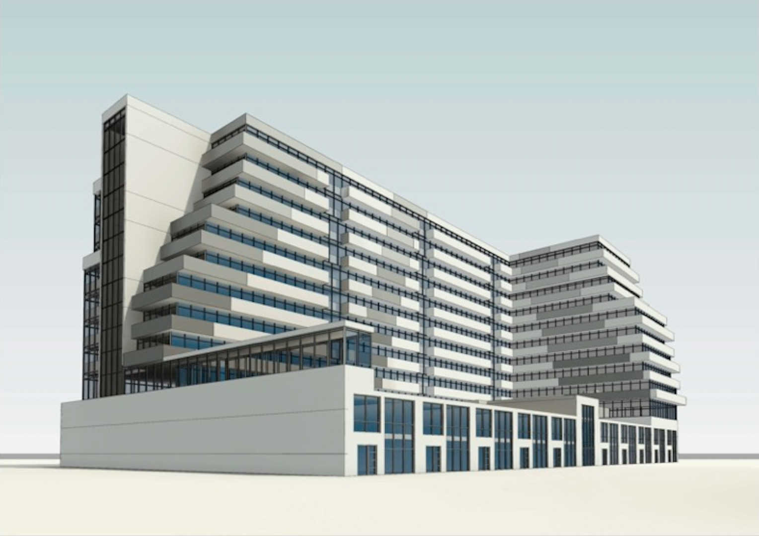 Project rendering for Niagara Street and Riverbank Street